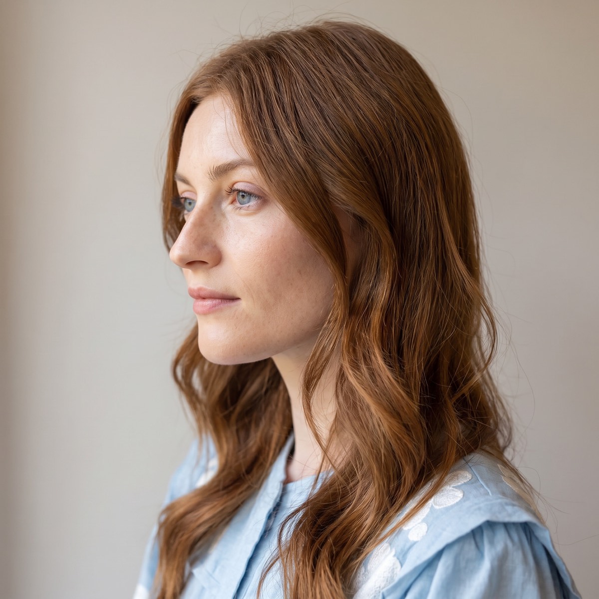 Side view of Clara.
